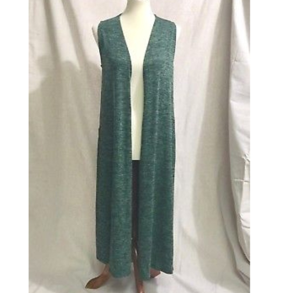 Hard To Find LuLaRoe Joy Layering Pc Duster Vest - Picture 3 of 8